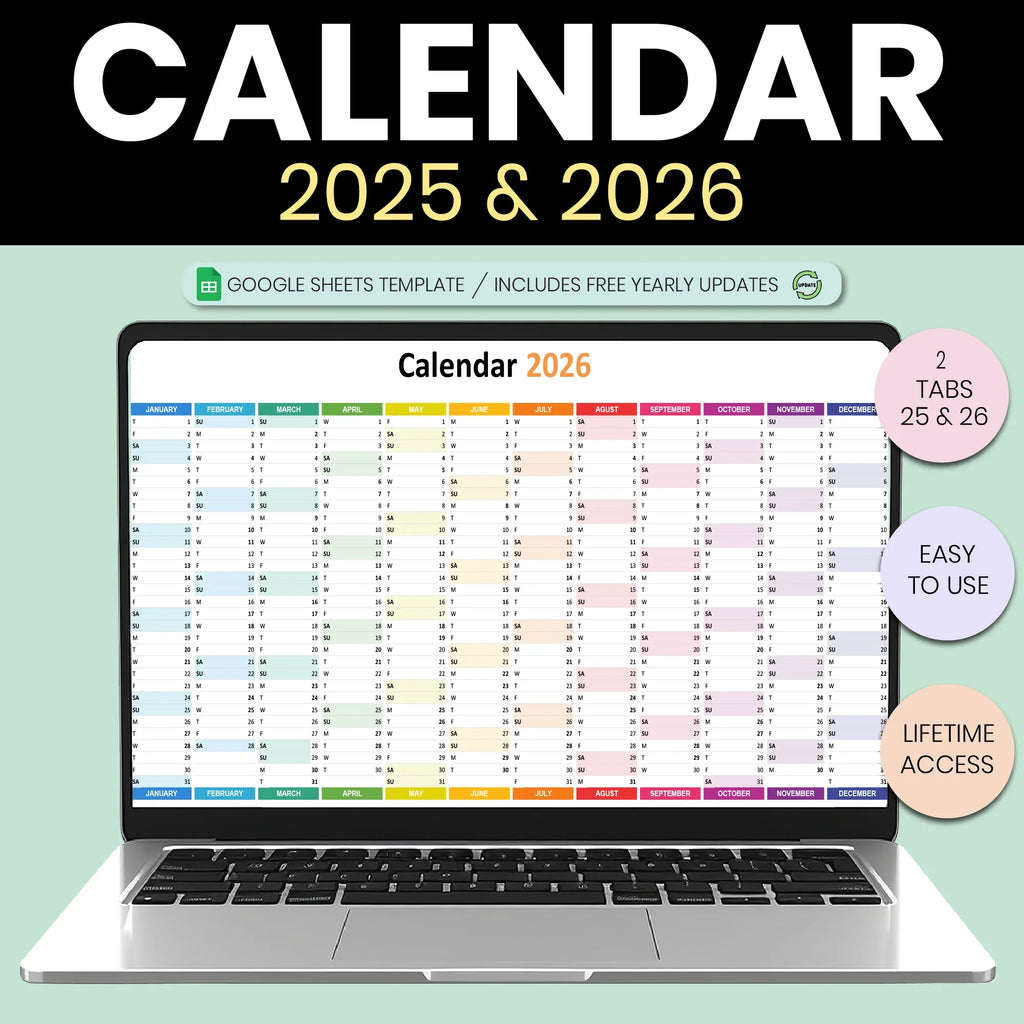 Planner & Calendar – Monthly Task 2026